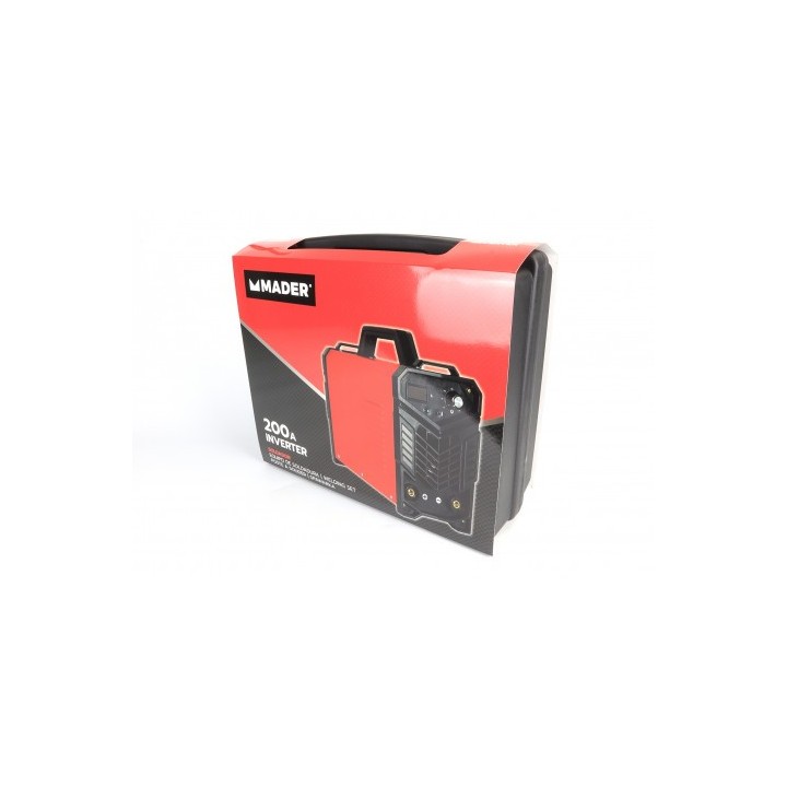 SOLDADOR INVERTER ELECTRODOS 200 AMP MADER