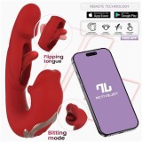 VIBRADOR CON FUNCION DE MORDISQUEO Y FLIPPING MOUTY INTOYOU