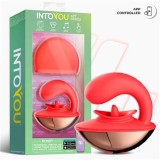 ESTIMULADOR CLITORIS CON VIBRADOR Y LENGUA RONDY INTOYOU