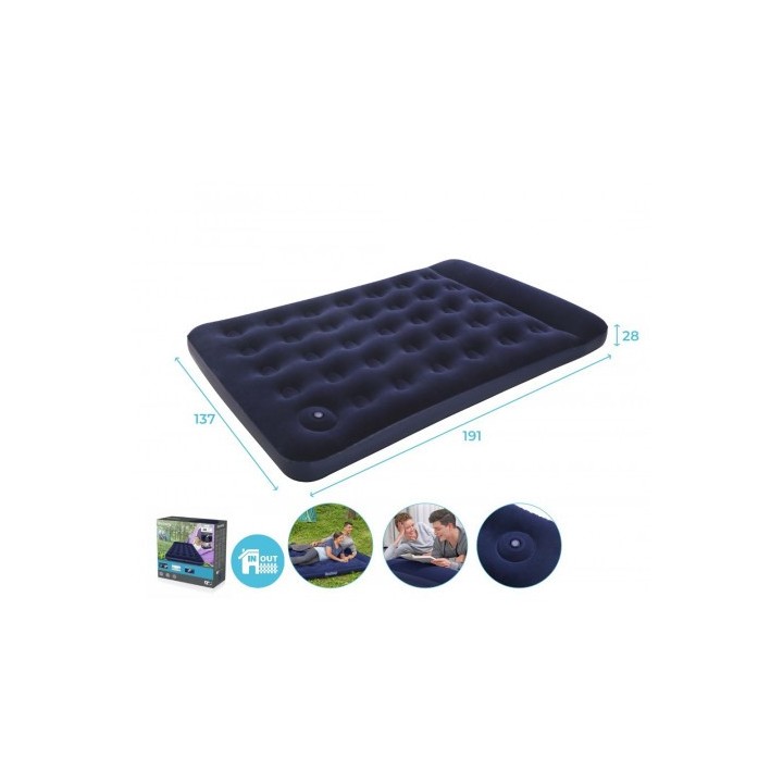 COLCHON CAMPING 191X137X28 2 PLAZAS BESTWAY