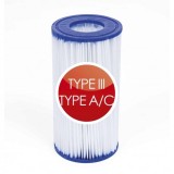 REPUESTO DE FILTRO PARA PISCINA TIPO III BESTWAY