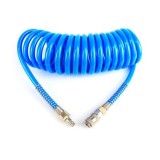 MANGUERA ESPIRAL AZUL 5 METROS AIRE COMPRIMIDO MADER