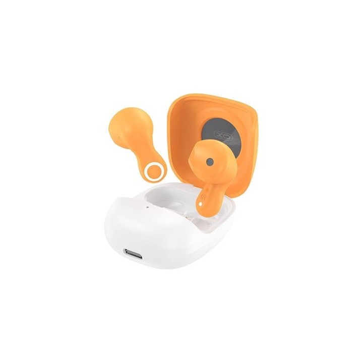 AURICULARES BLUETOOTH TWS G28 NARANJA XO