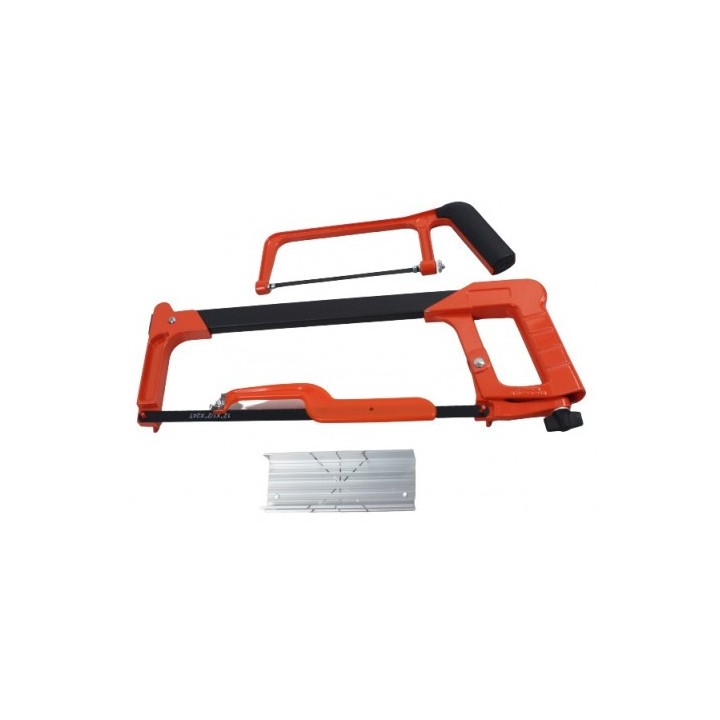 JUEGO SIERRAS CON CAJA INGLETES 4PCS MADER