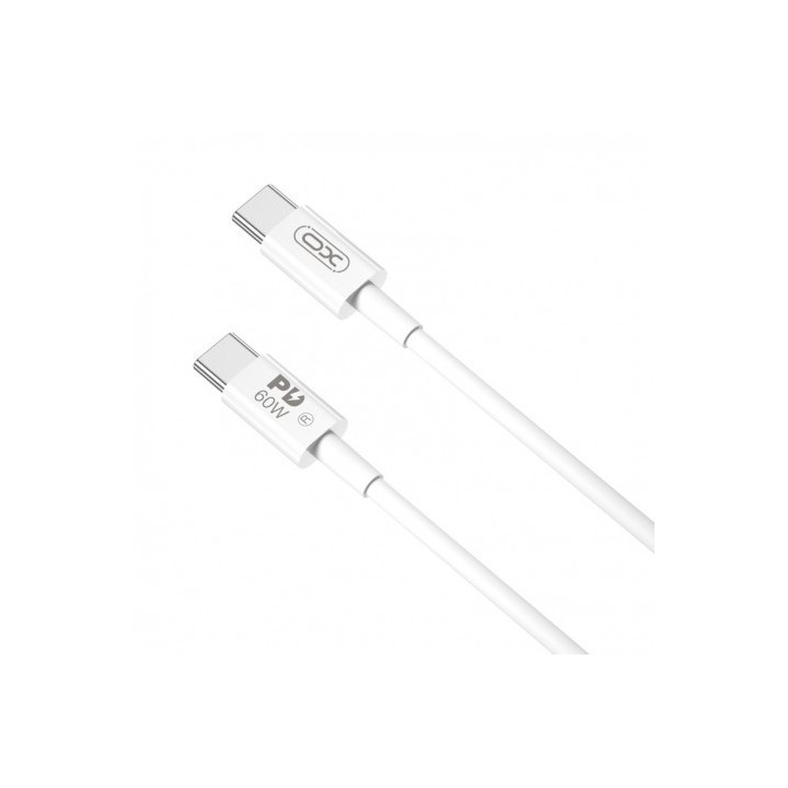 CABLE TIPO C A TIPO C 2METRO NBQ190 BLANCO 60W XO