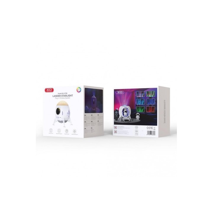 LAMPARA / PROYECTOR NAVE ASTRONAUTA CON ALTAVOZ BLUETOOTH CF38 XO