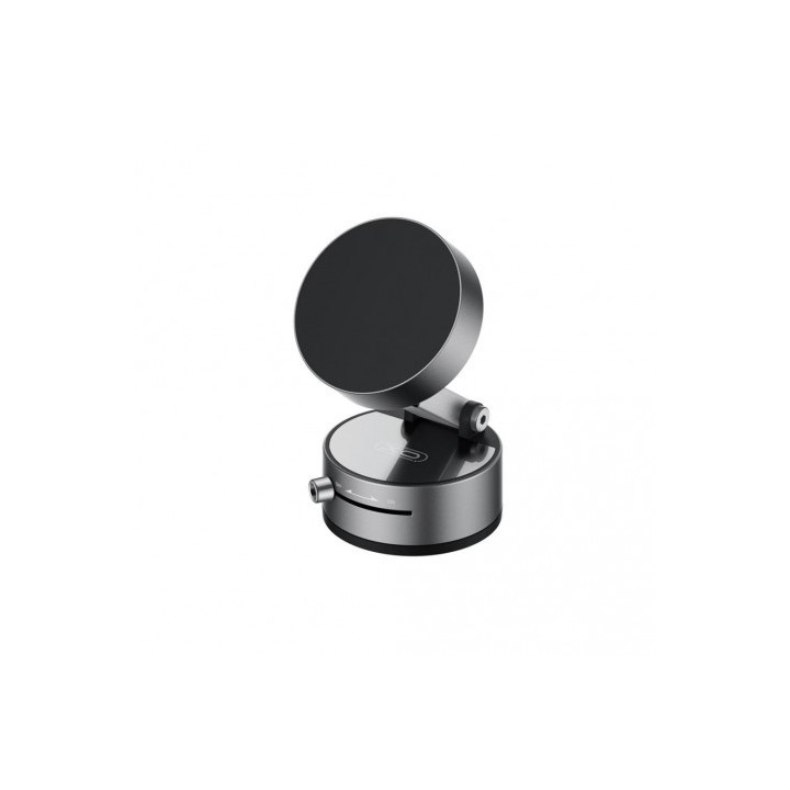SOPORTE COCHE SMARTPHONE POR VACIO / MAGNETICO C170 NEGRO XO