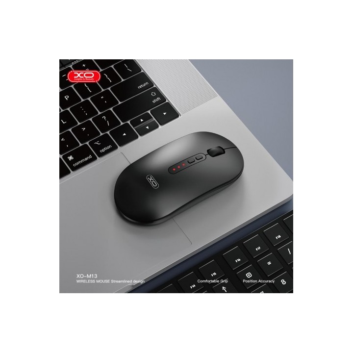 RATON INALAMBRICO WIRELESS / BLUETOOTH 1600DPI NEGRO M13 XO