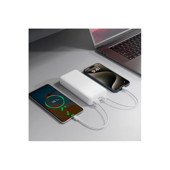 POWERBANK 20000MAH PB313 BLANCOXO