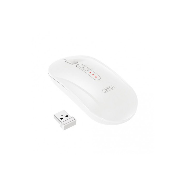 RATON INALAMBRICO WIRELESS / BLUETOOTH 1600DPI BLANCO M13 XO