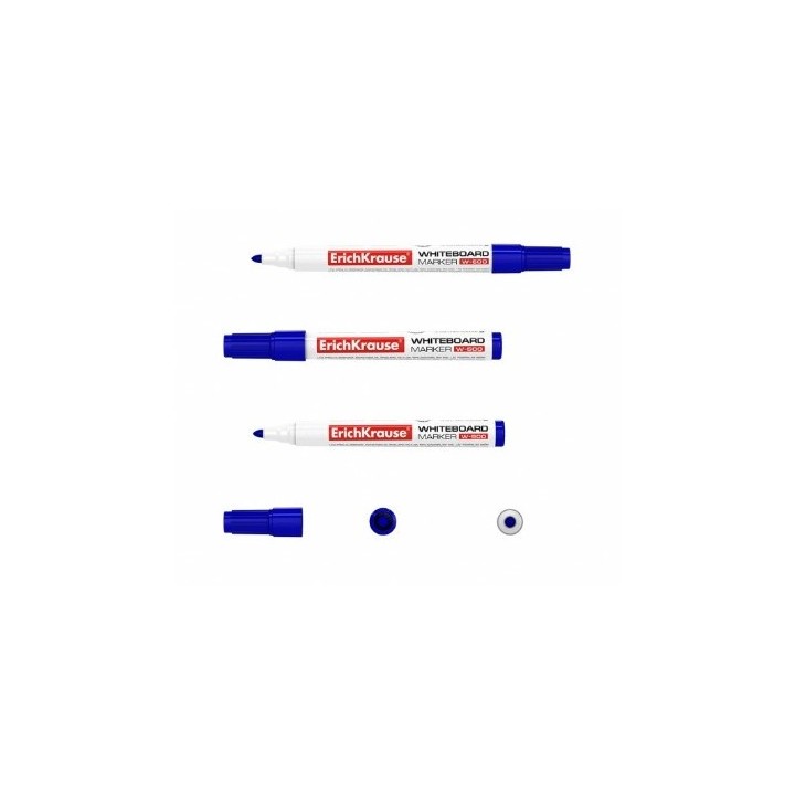 ROTULADOR PARA PIZARRA BLANCA 0.8/2.5MM AZUL ERICHKRAUSE