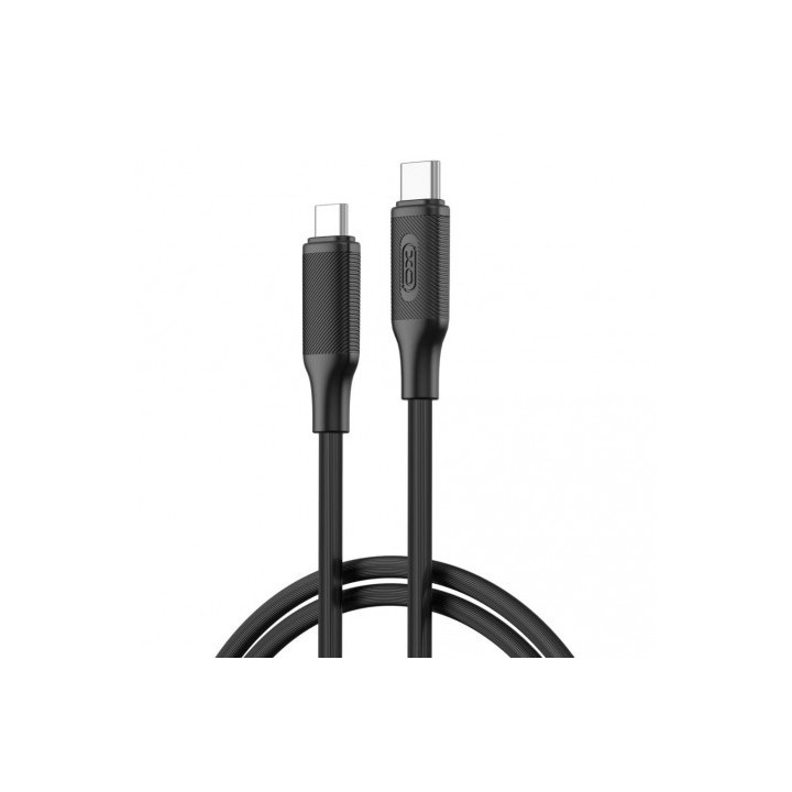 CABLE TIPO C A TIPO C 1METRO NBQ265B NEGRO 60W XO