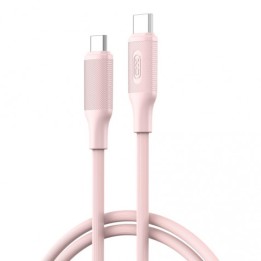 CABLE TIPO C A TIPO C 1METRO NBQ265B ROSA 60W XO