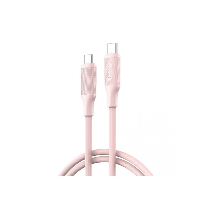CABLE TIPO C A TIPO C 1METRO NBQ265B ROSA 60W XO