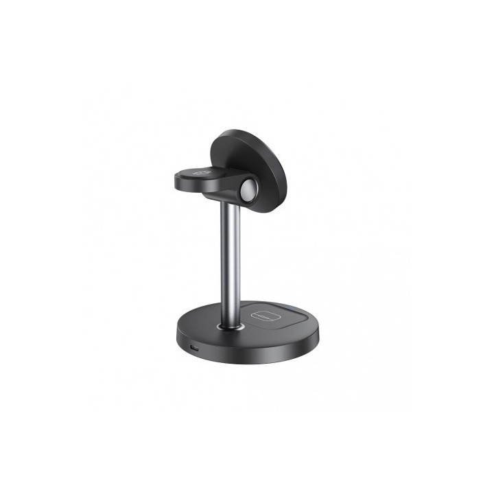 CARGADOR INALAMBRICO MAGNETICO 3 EN 1 CX038 NEGRO XO
