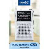 RADIO PORTATIL AM/FM ANALOGICA GRIS FM-4404 GEN-X