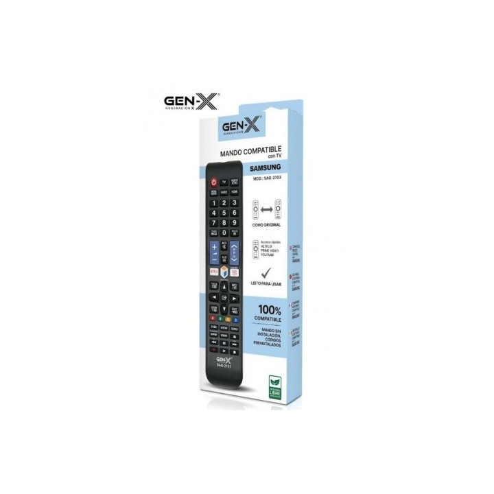 MANDO UNIVERSAL GRANDE PARA TELEVISORES SAMSUNG SAG-2103 GEN-X