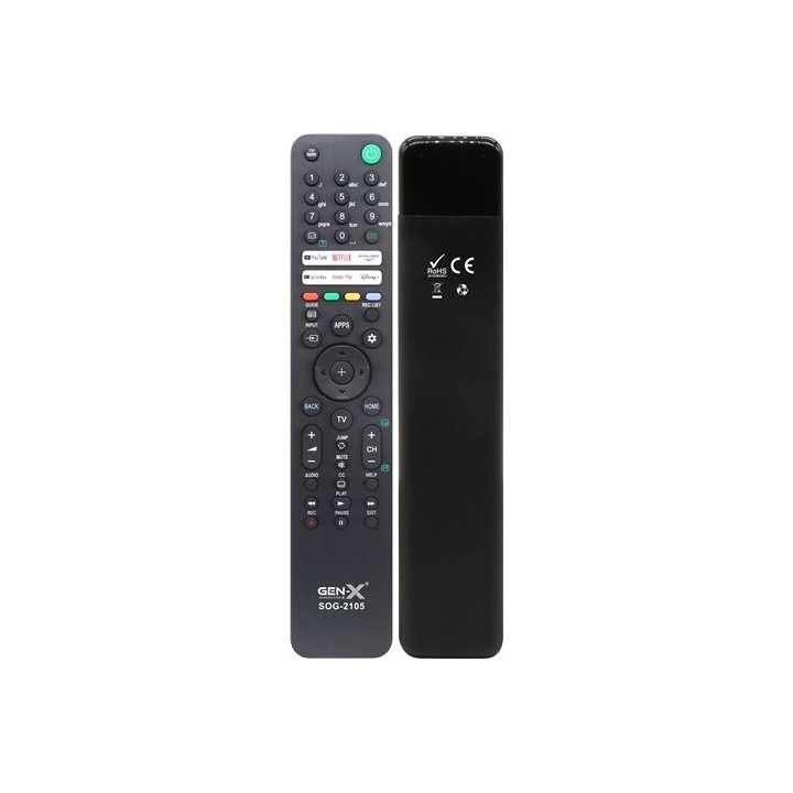 MANDO UNIVERSAL GRANDE PARA TELEVISORES SONY SOG-2105 GEN-X