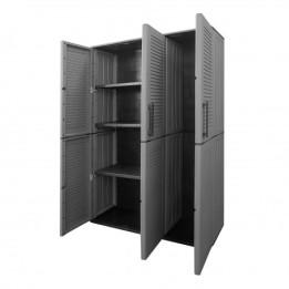 ARMARIO ALTO CON ESTANTES REGULABLES 1020X370X1630MM ARTPLAST
