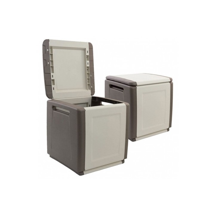 BAUL DE ALMACENAMIENTO CUBE LINE 540X530X570MM ARTPLAST