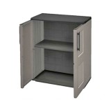 ARMARIO BAJO DE MEDIA ALTURA ESTANTE REGULABLE 680X370X840MM ARTPLAST