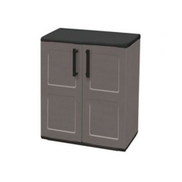 ARMARIO BAJO DE MEDIA ALTURA ESTANTE REGULABLE 680X370X840MM ARTPLAST