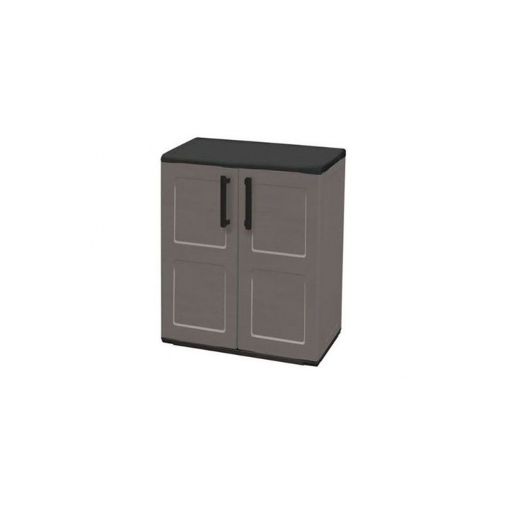 ARMARIO BAJO DE MEDIA ALTURA ESTANTE REGULABLE 680X370X840MM ARTPLAST