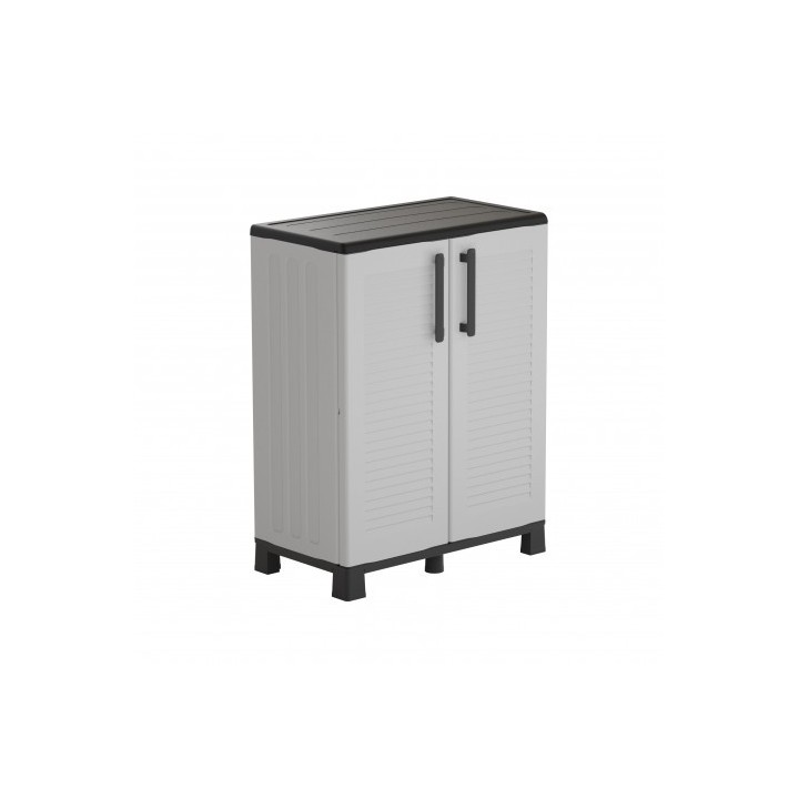 ARMARIO BAJO CON ESTANTE Y PATAS REGULABLES 680X370X900MM ARTPLAST
