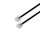 CABLE TELÉFONO RJ11 2M 4 VIAS MACHO-MACHO AISENS