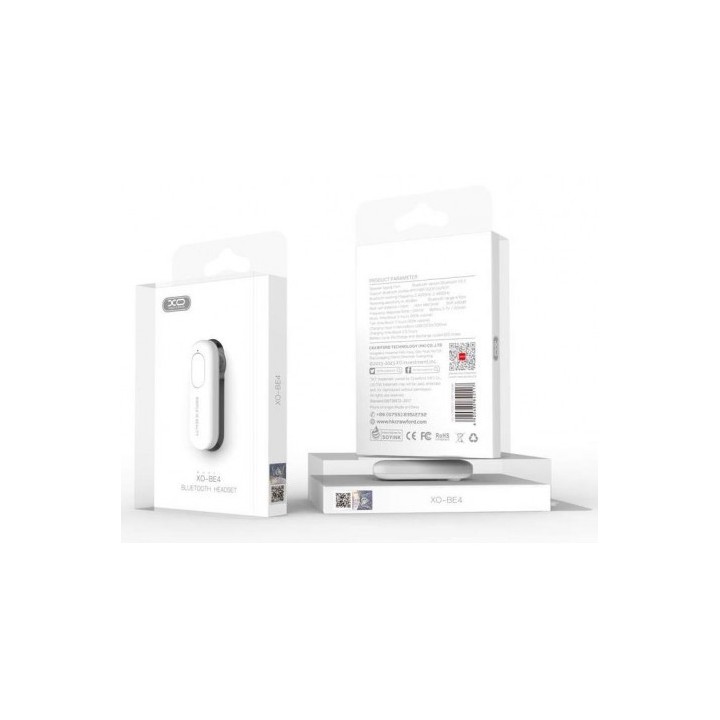 AURICULAR BE4 BLUETOOTH BLANCO XO