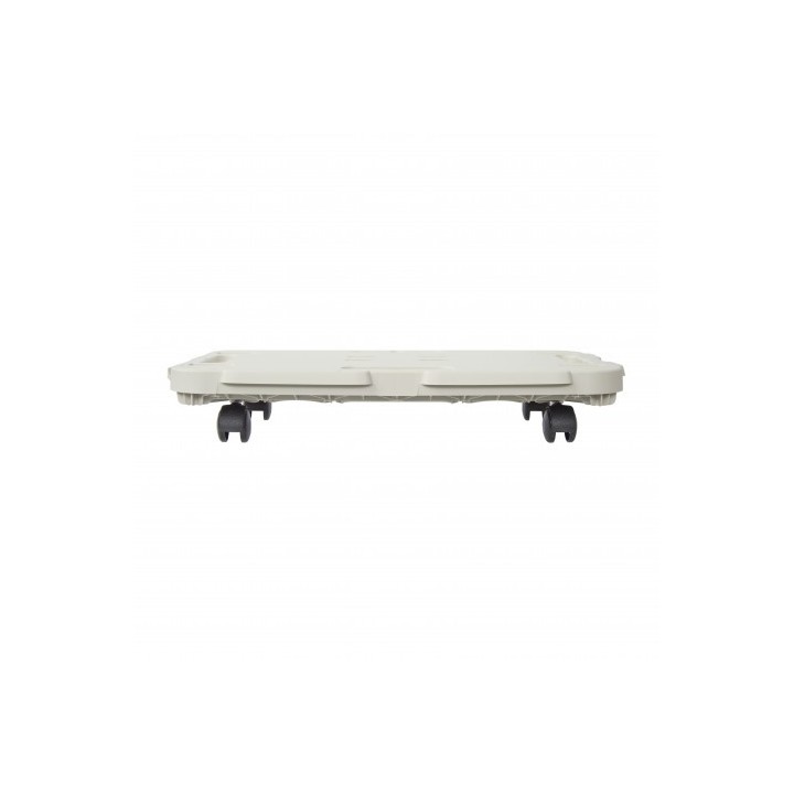 PLATAFORMA RECTANGULAR CON RUEDAS 480X290X38MM ARTPLAST