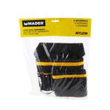 CINTURON DE HERRAMIENTAS CON 4 COMPARTIMENTOS MADER
