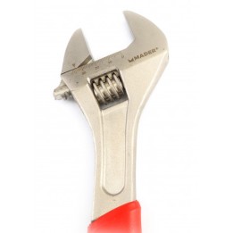 LLAVE INGLESA 12"- 300MM MANGO RECUBIERTO ROJO MADER
