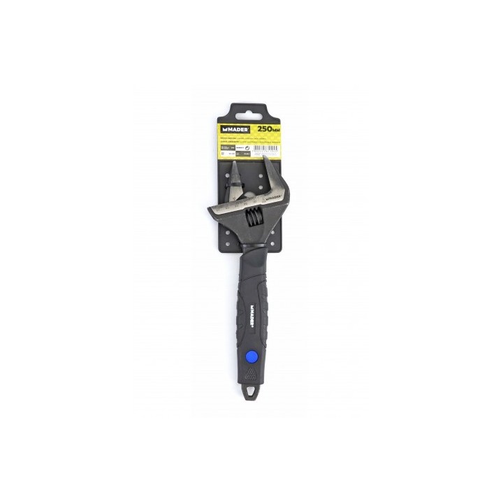 LLAVE INGLESA 10"- 250MM MANGO RECUBIERTO MADER