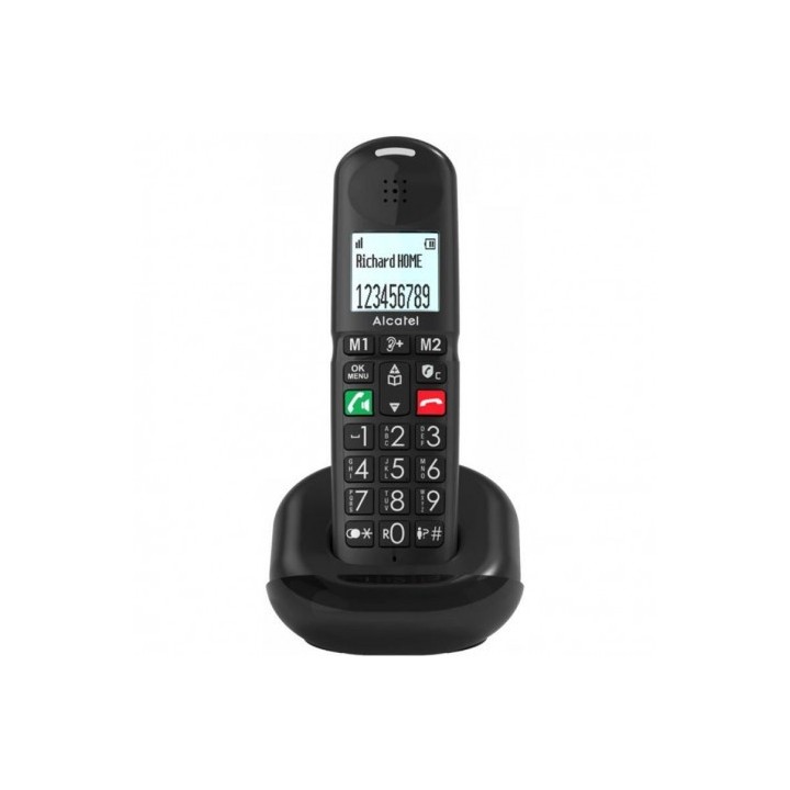 TELEFONO INALAMBRICO SENIOR XL 685 NEGRO ALCATEL
