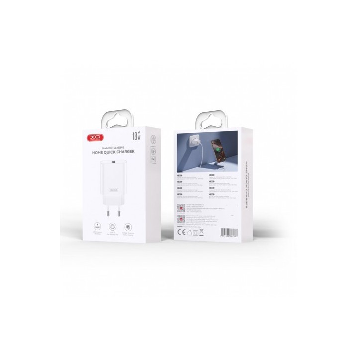CARGADOR TELEFONIA USB 18W CE33 XO