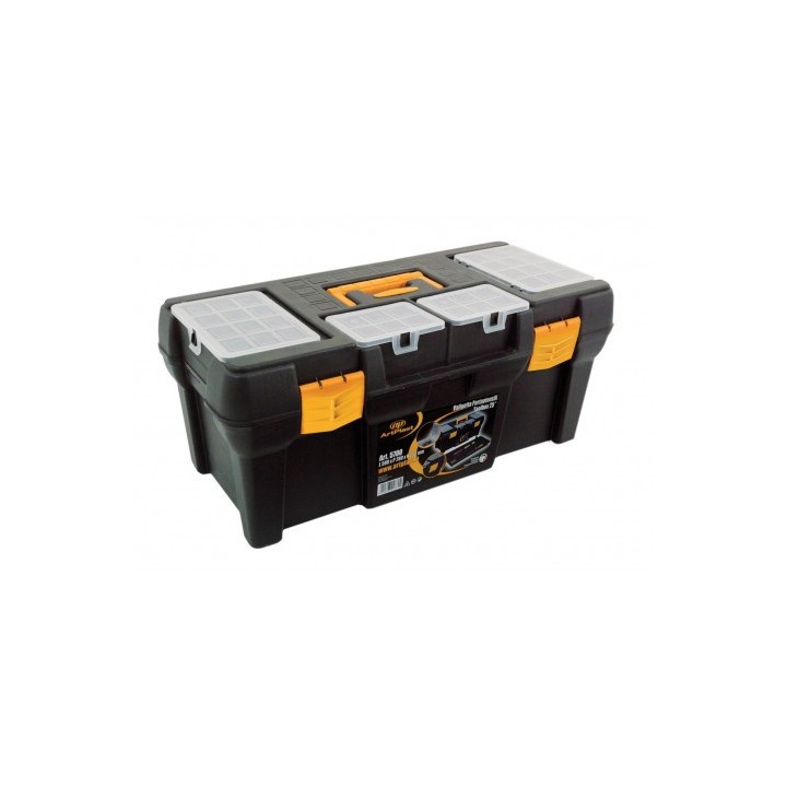 CAJA DE HERRAMIENTAS POLIPROPILENO 23" CON 4 ORGANIZADORES ARTPLAST