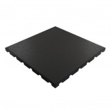 BALDOSA DE CAUCHO ANTITRAUMA 400X400X25MM NEGRA ARTPLAST