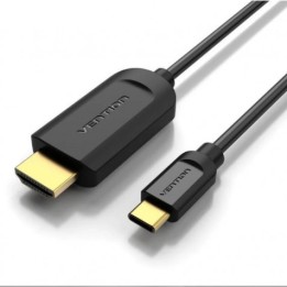 CABLE CONVERSOR HDMI 1.4 4K A USB TIPO C 1.5 METROS VENTION