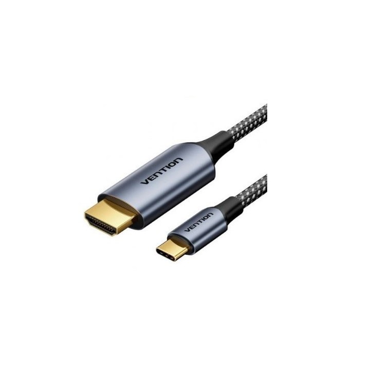 CABLE CONVERSOR HDMI 2.0 4K A USB TIPO C 1.8 METROS VENTION