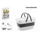 CESTA DE PICNIC PLEGABLE CON TAPA MESA INNOVAGOODS