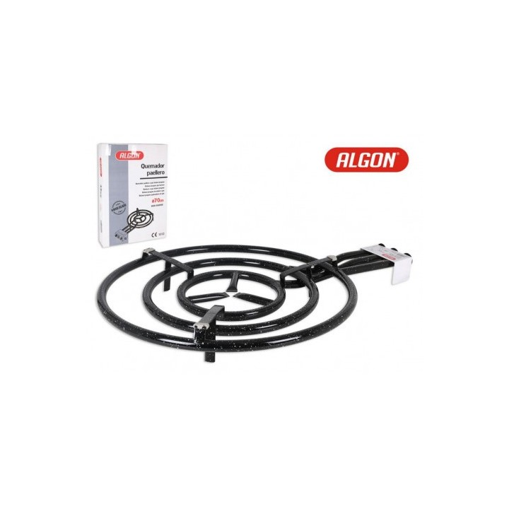 QUEMADOR DE ACERO 70CM PARA PAELLERO GAS ALGON