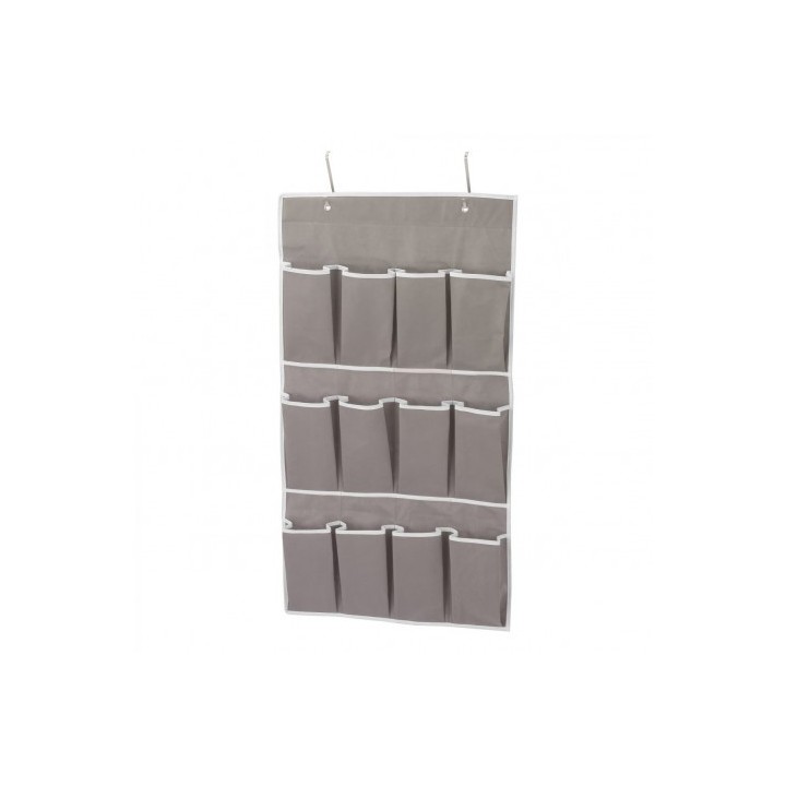 ORGANIZADOR DE ZAPATOS COLGANTES 12 HUECOS HBS
