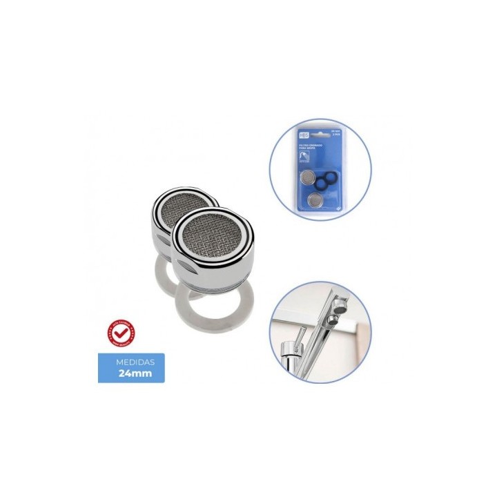 SET 2 FILTROS DE GRIFO 24MM HBS