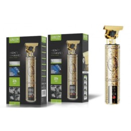 CORTAPELO METAL BARBERO RECARGABLE CON PANTALLA GREEN LYCA