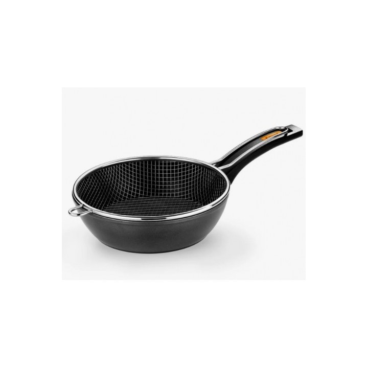 SARTEN CON CESTILLO 24CM FUEGO MONIX