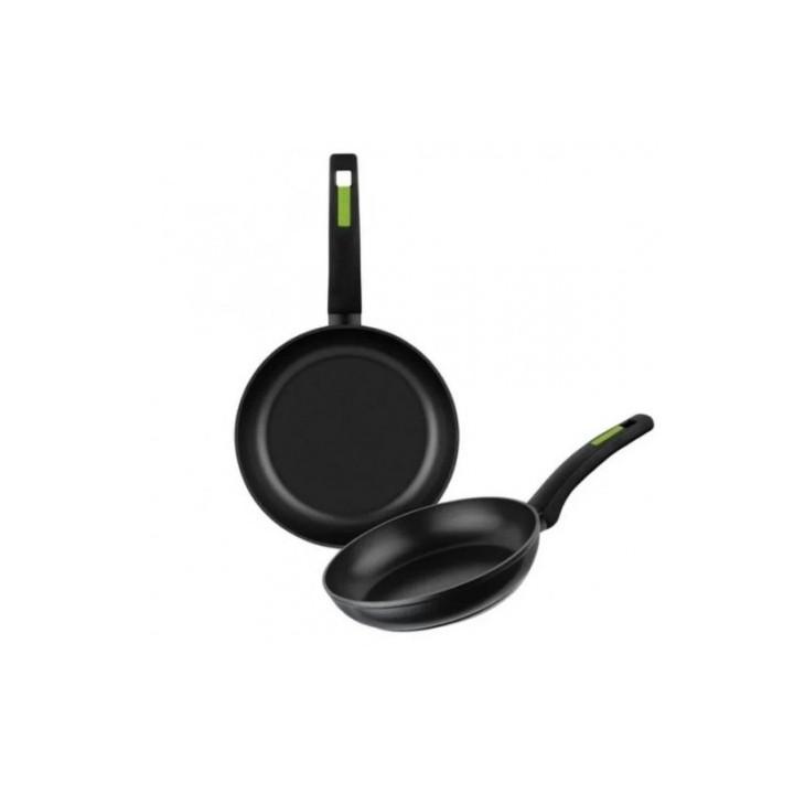 PACK 2 SARTENES ALUMINIO FORJADO 20/24 CM GREEN MONIX