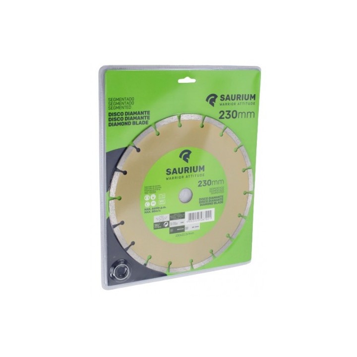 DISCO DIAMANTE SEGMENTADO 230MM SAURIUM