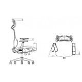 REACONDICIONADA SILLA OFICINA GAMA SENIOR SE5000 CROMAD