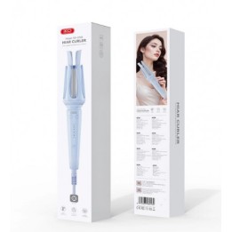 PLANCHA RIZADOR CON PUNTA 360º 40W AZUL XO